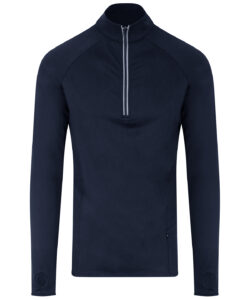 Cool Flex long half-zip top French Navy