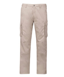 Men's lightweight multipocket trousers Beige