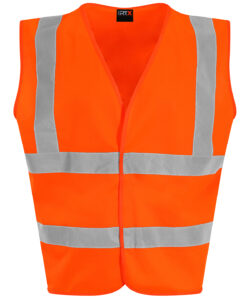 Kids waistcoat HV Orange
