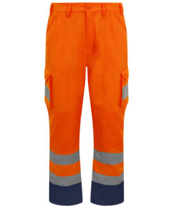 Cargo trousers HV Orange