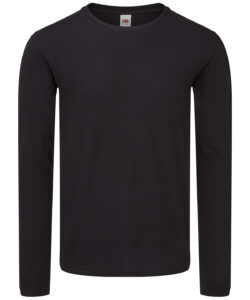 Iconic 150 classic long sleeve T Black