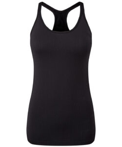 Women's TriDri® seamless 3D fit" multi-sport sculpt vest with secret support" Black