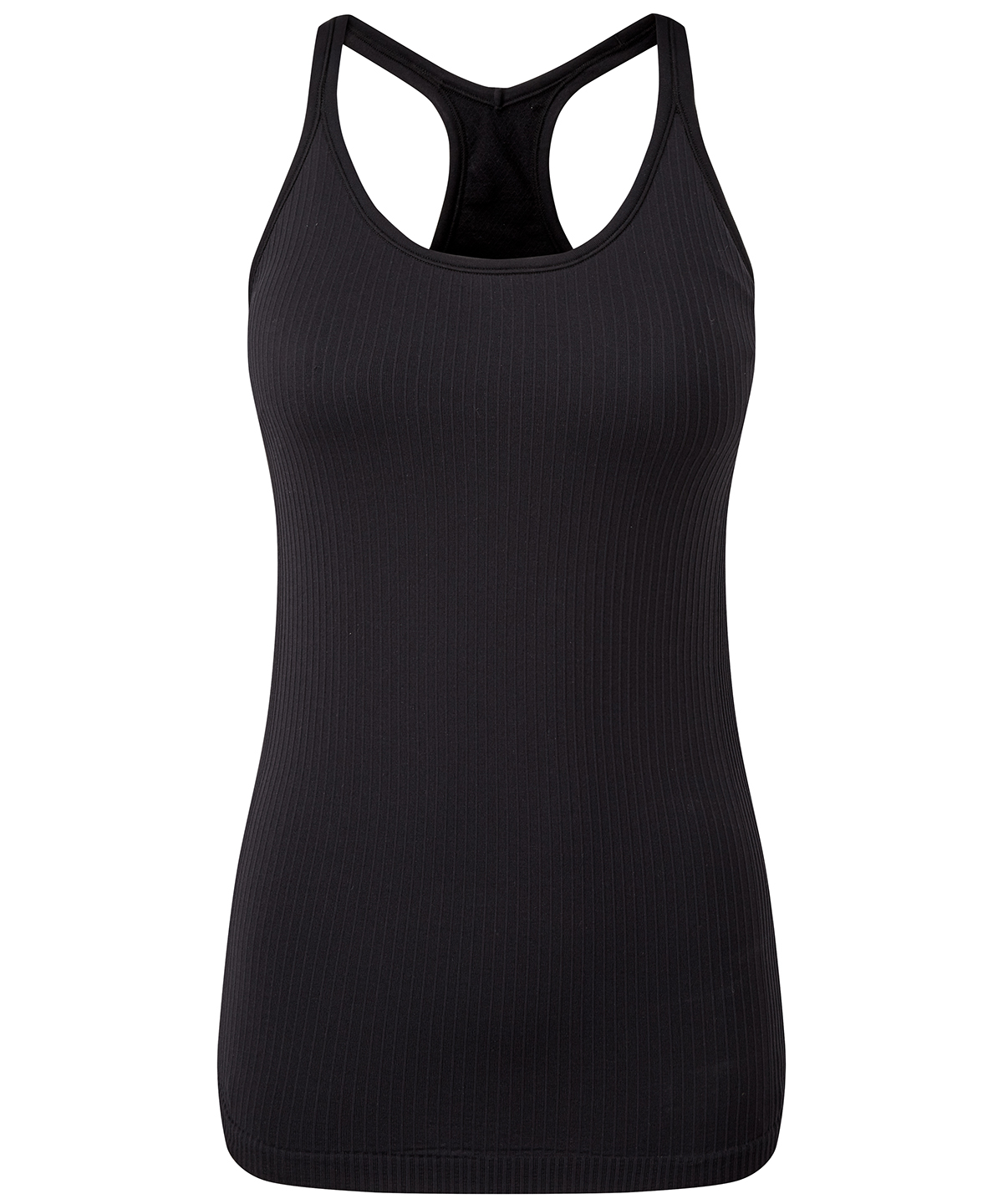 Women's TriDri® seamless 3D fit" multi-sport sculpt vest with secret support" Black