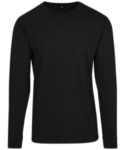 Long sleeve with cuff rib Black