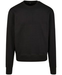 Premium oversize crew neck Black