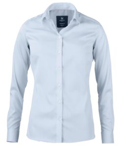 Women’s Portland – super non-iron business shirt Light Blue