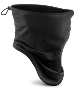 Junior softshell sports tech neck warmer Black