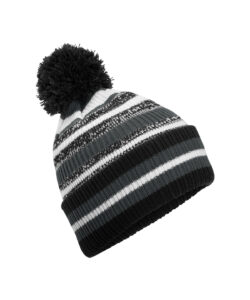 Multi-sport fan beanie Black/Graphite Grey/White
