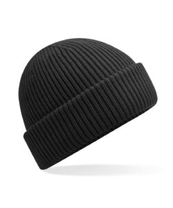 Wind-resistant breathable elements beanie Black