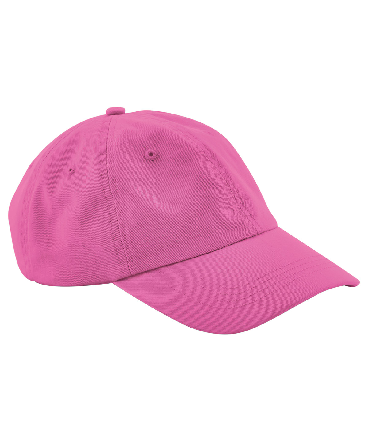 Junior low-profile 6-panel dad cap True Pink