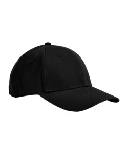 EarthAware® junior classic organic cotton 6-panel cap Black