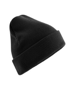 Organic cotton original cuffed beanie Black