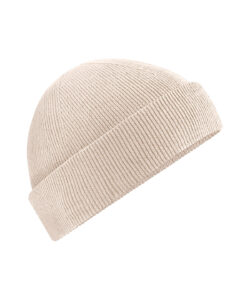 Organic cotton fisherman beanie Almond