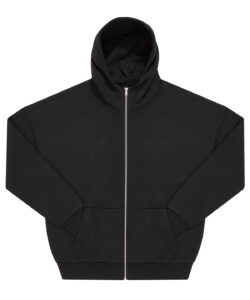 B&C Influence zip hood Black