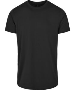 Basic round neck tee Black