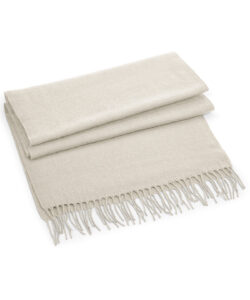 Classic woven scarf Almond