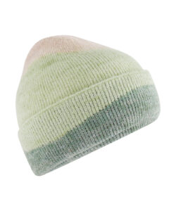 Soft wave beanie Almond/ Pistachio/ Dusty Green
