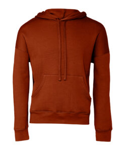 Unisex sponge fleece pullover DTM hoodie Brick