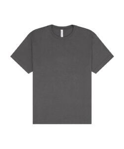 Unisex short sleeve heavy tee Asphalt