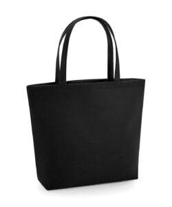 Felt shopper Black