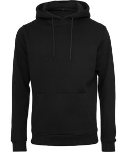 Organic hoodie Black