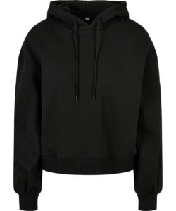 Women's organic oversized hoodie Black