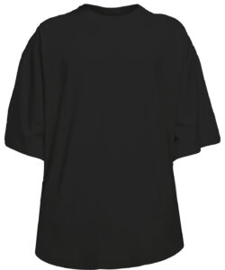 Huge tee Black