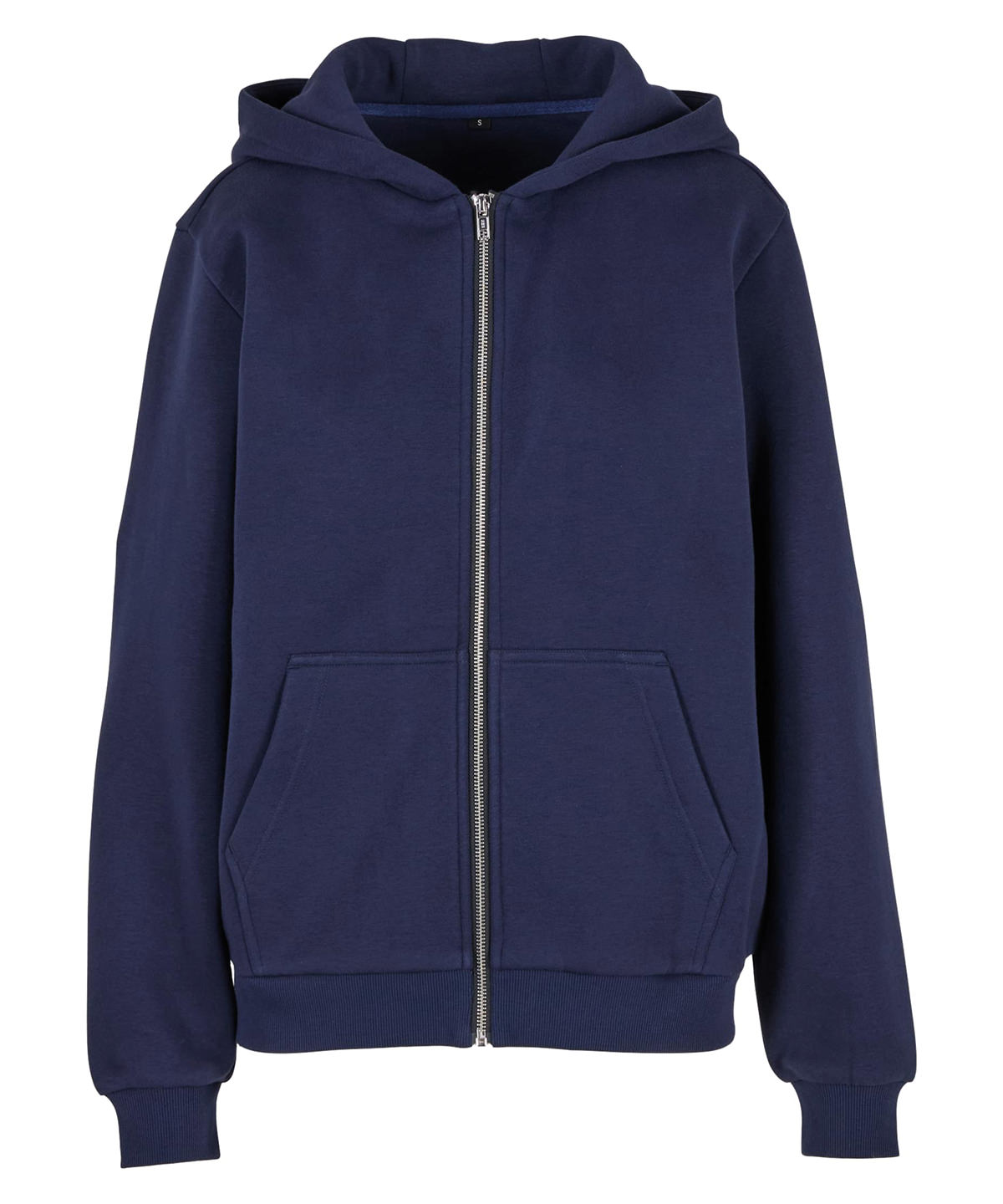 Women’s fluffy zip hoodie Navy