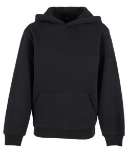 Kids fluffy hoodie Black