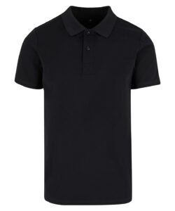 Sorona polo tee Black