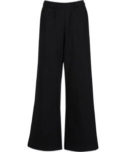 Women’s wide-leg sweatpants Black