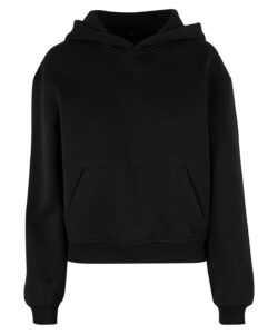 Women’s loose-fit hoodie Black