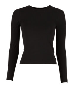Women’s ultra slim long sleeve Black