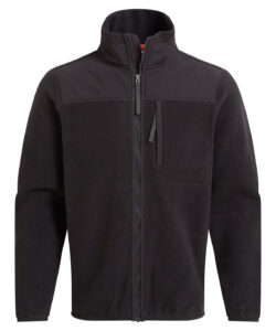 Morley fleece workwear jacket Black