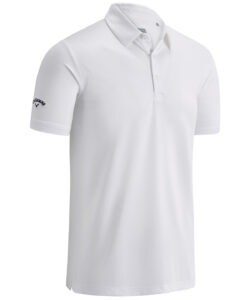 Swing Tech™ solid polo Bright White