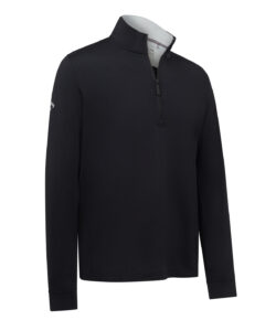1/4-zip pullover Caviar