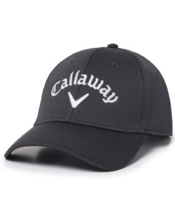 Side-crested cap Black