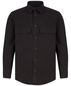 Drill overshirt Black
