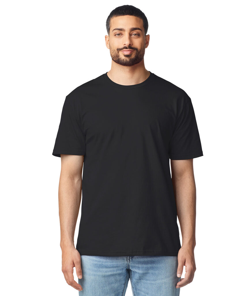 Gildan Softstyle T-shirt on a model