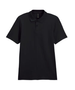 Softstyle™ adult double piqué polo Black