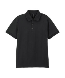 DryBlend® Jersey knit polo Black