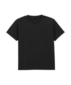 Light cotton youth t-shirt Black