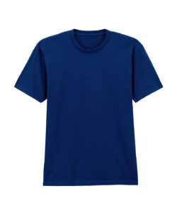 Softstyle™ midweight adult no-label enzyme wash t-shirt Navy