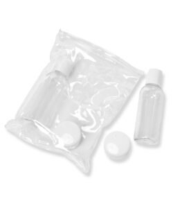 Travel bottle kit Clear