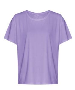Women’s open back T Digital Lavender