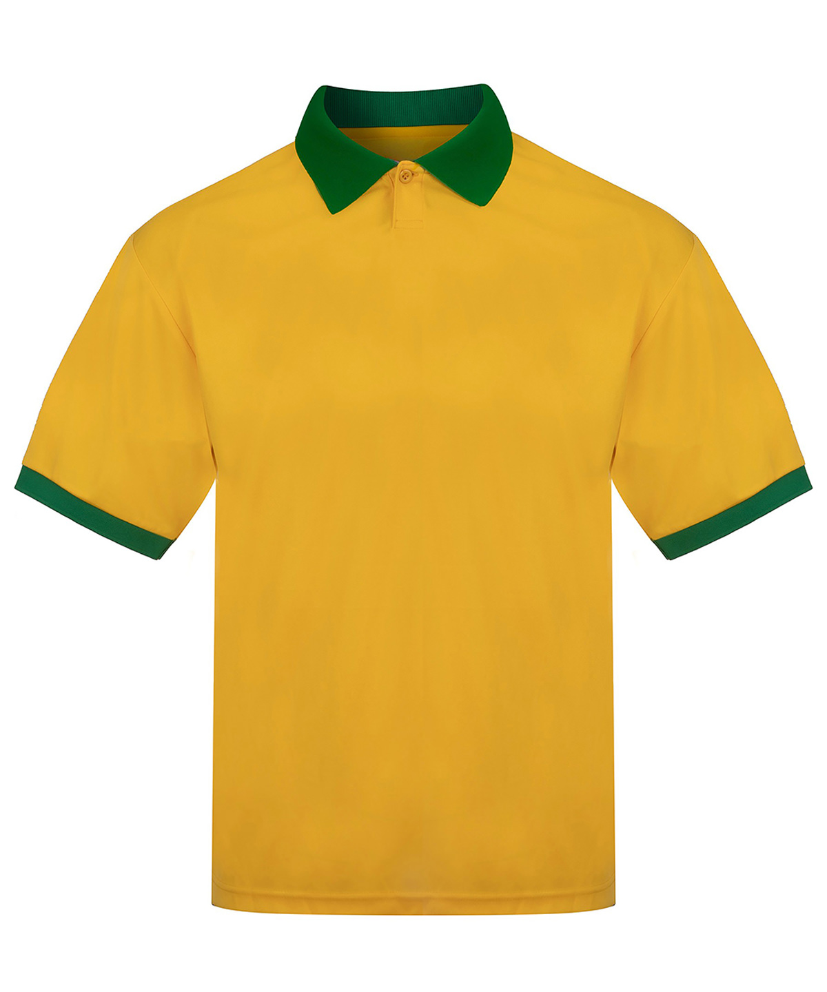 Retro sports jersey Yellow/Green