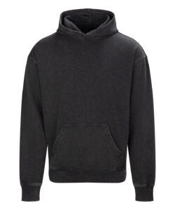 Vintage washed hoodie Washed Black