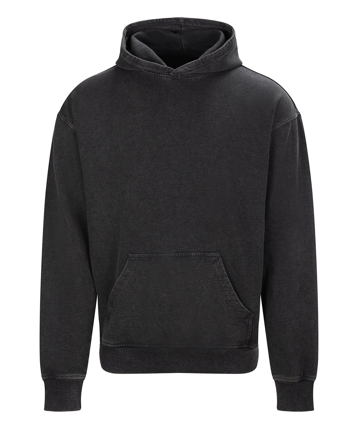 Vintage washed hoodie Washed Black