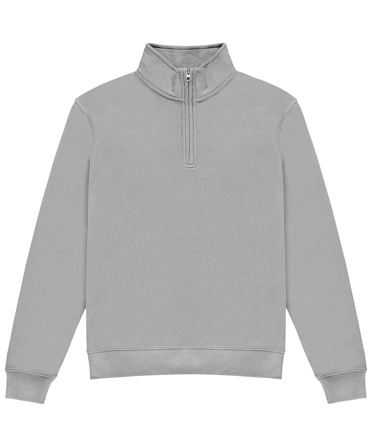 Regular fit ¼-zip sweatshirt Heather Grey