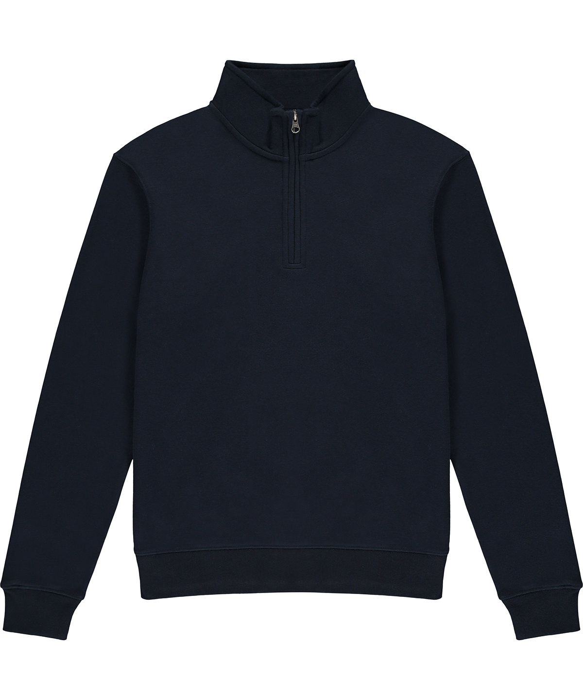Regular fit ¼-zip sweatshirt Navy